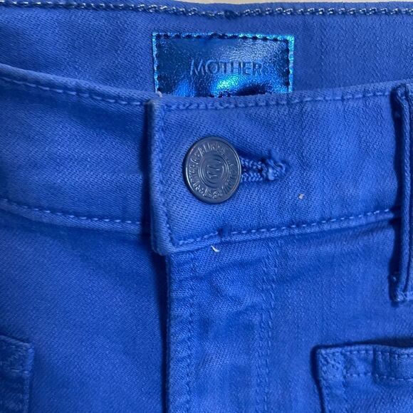 Mother The Patch Pocket Undercover Sneak Snorkel Blue size 24. NWT - Picture 9 of 15